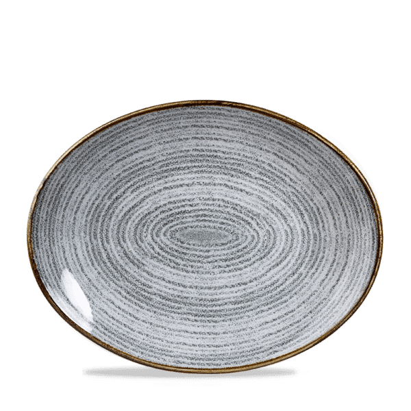 OVALE COUPE TELLER 31.7 X 25.5CM