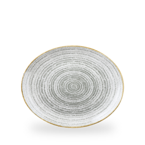 OVALE COUPE TELLER 27 X 22.9CM