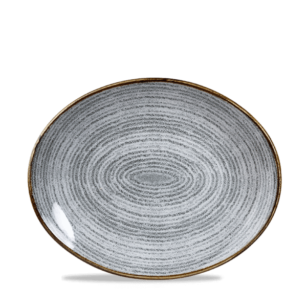 OVALE COUPE TELLER 27 X 22.9CM
