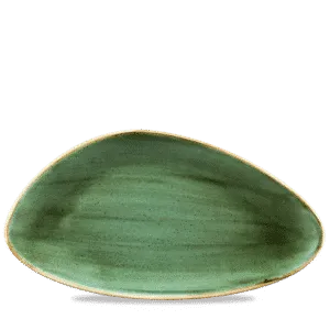 TRIANGLE PLATE 35.5 X 18.8CM