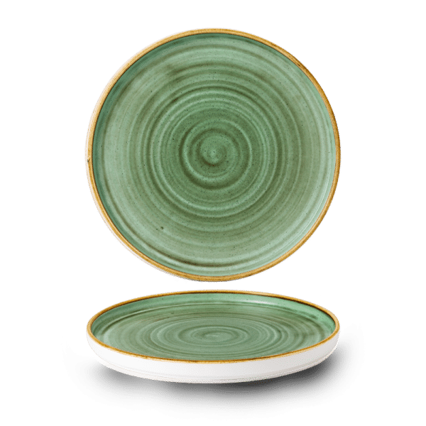 TELLER MIT ERHÖHTEM RAND 26CM
