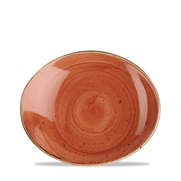 OVAL COUPE PLATE 19.2 X 16CM