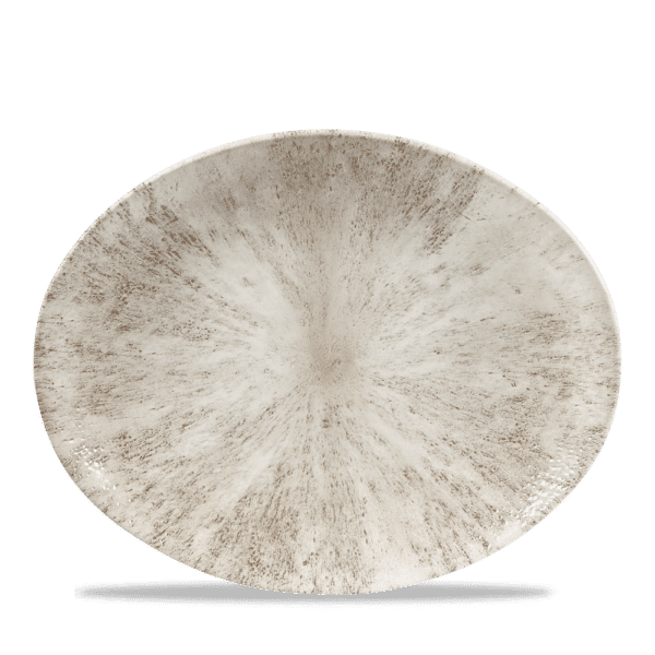 OVAL PLATE 31.7 X 25.5CM