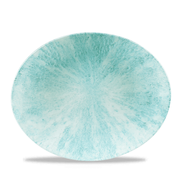 OVAL PLATE 31.7 X 25.5CM