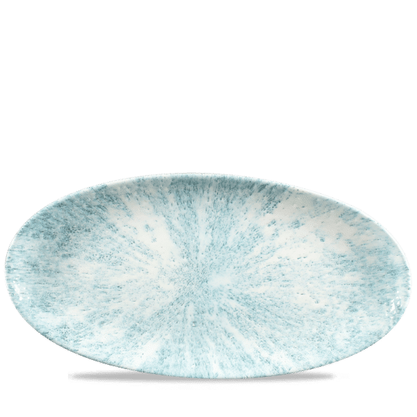 OVAL PLATE 34.7 X 17.3CM