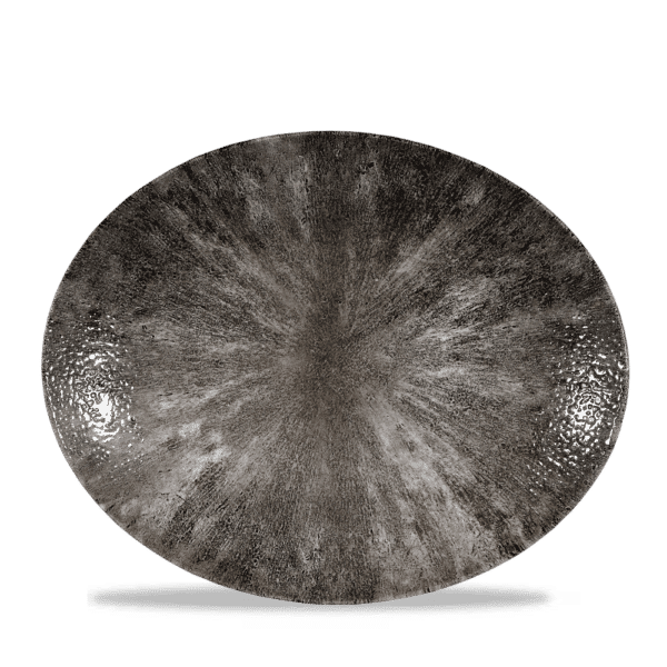 OVAL PLATE 31.7 X 25.5CM