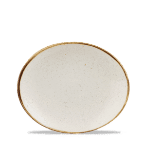 OVALE COUPE TELLER 19.2 X 16CM