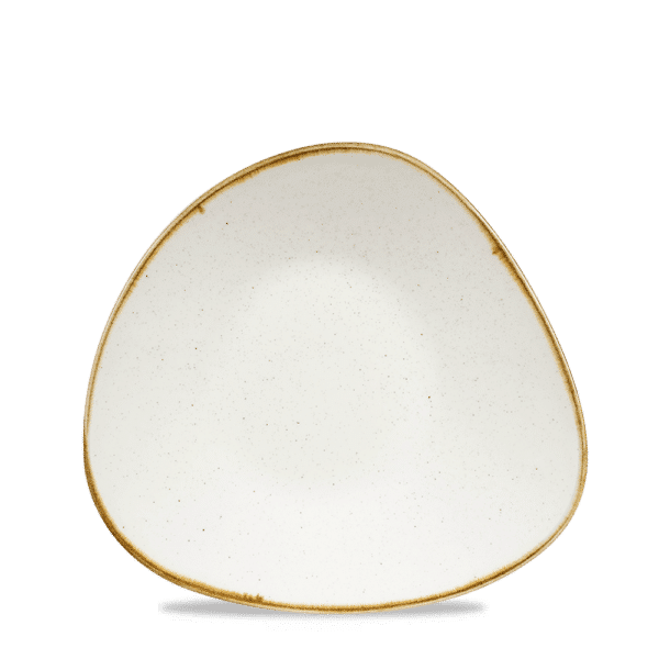 TRIANGLE SHALLOW BOWL 21CM