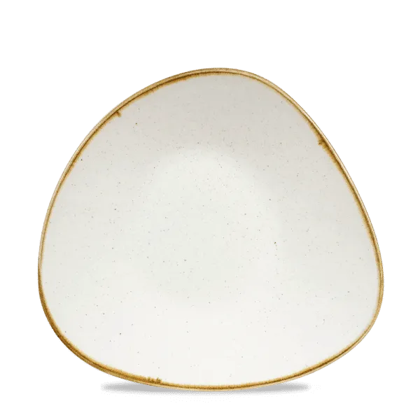 TRIANGLE SHALLOW BOWL 27.2 X 26.7CM