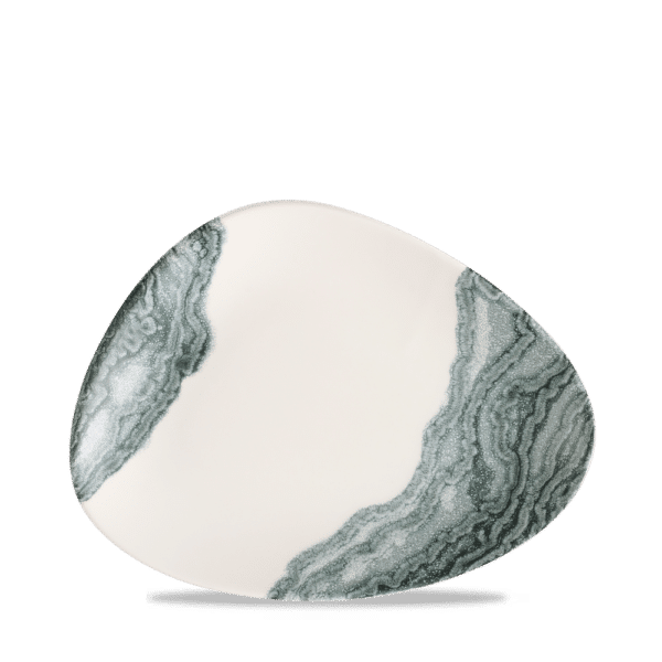 DREIECKIGE TELLER 26.5 X 20.5CM