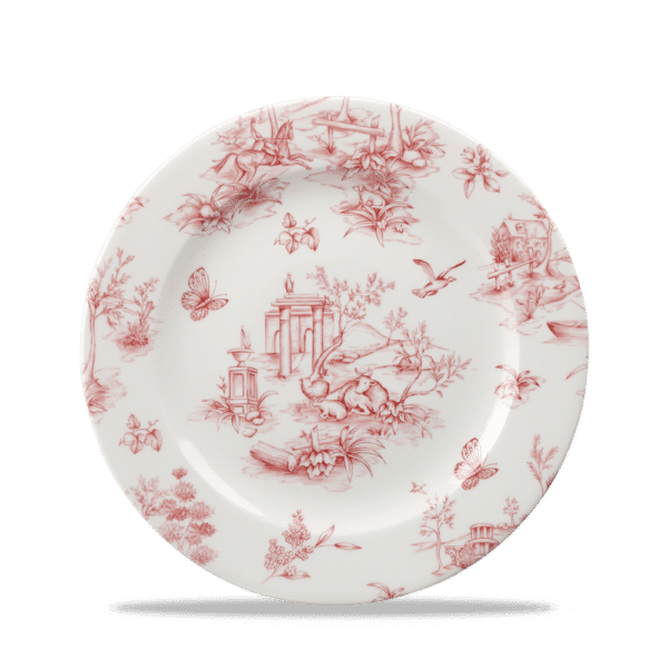 RIMMED PLATE 21CM