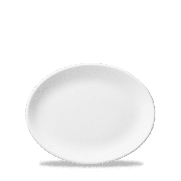 OVAL PLATE 25.4CM
