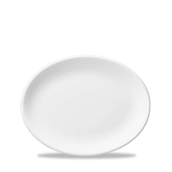 OVAL PLATE 28CM