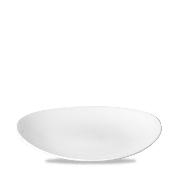 OVALE COUPE TELLER 27 X 22.9CM