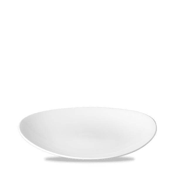 OVALE COUPE TELLER 23.8 X 20CM