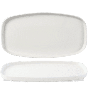 WALLED OBLONG PLATTER 35 X 18.5CM