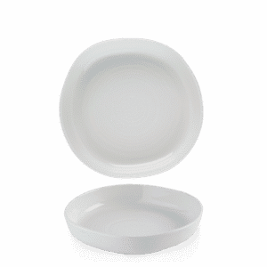 ORGANISCHE SCHALE MIT ERHÖHTEM RAND 23CM