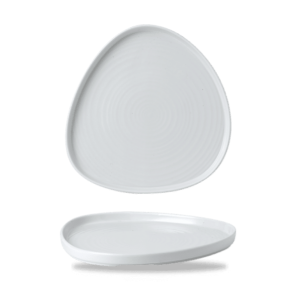 TRIANGLE WALLED PLATE 26CM