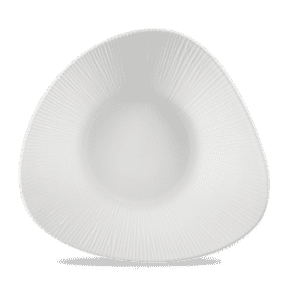 DREIECKIGE FLACHE SCHALE 27.2 X 26.7CM