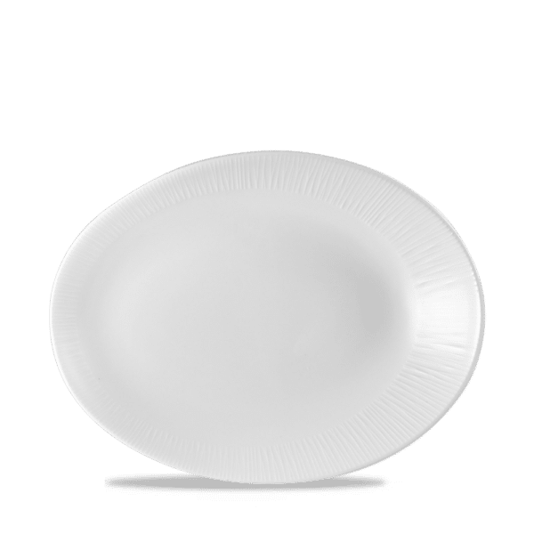 OVAL PLATE 25 X 19.4 X 3.2CM