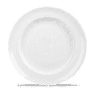 TELLER MIT STANDFÜßEN UND ERHÖHTEM RAND 26CM