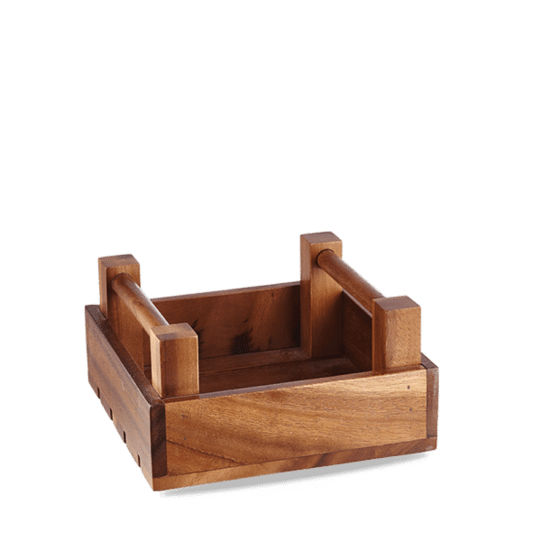 SQUARE CRATE 20 X 20 X 10CM