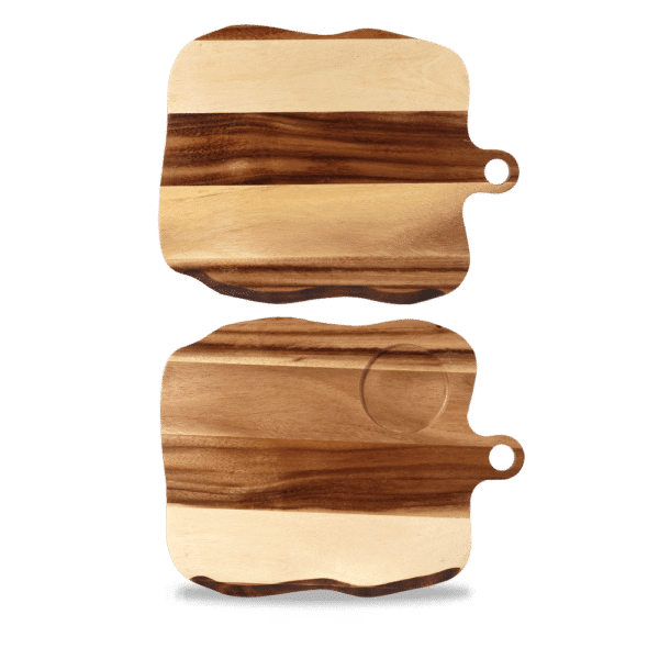 SQUARE ORGANIC PADDLE BOARD 27 X 35CM