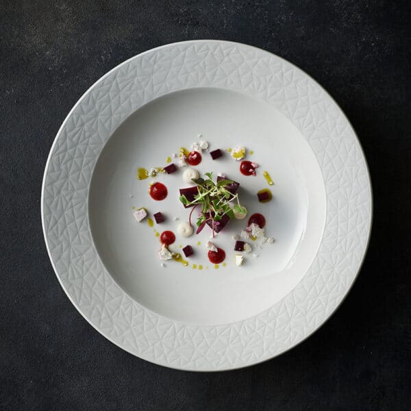 RIMMED BOWL 24.5CM