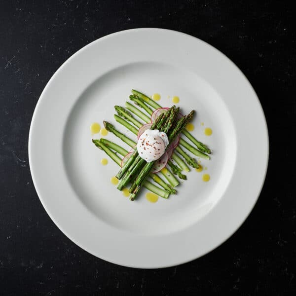 RIMMED PLATE 23CM