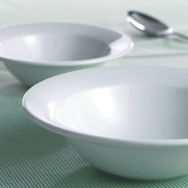 SCHALE MIT RAND 16.2CM
