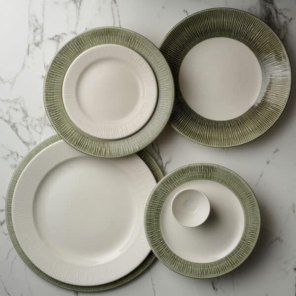 RIMMED PLATE 30.5CM