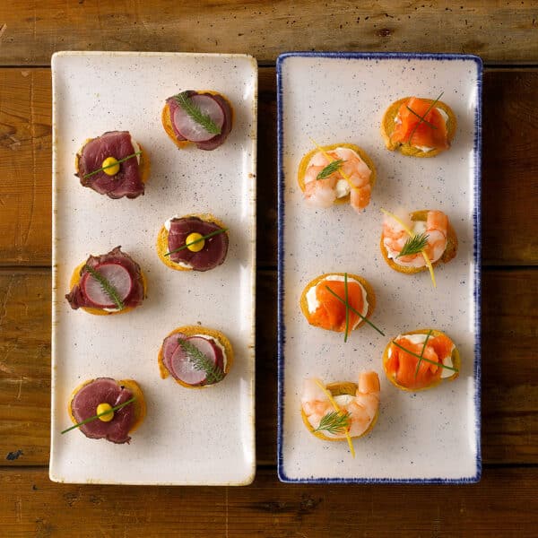 OBLONG BUFFET TRAY 30 X 14.5CM