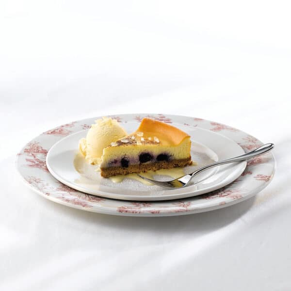 RIMMED PLATE 21CM