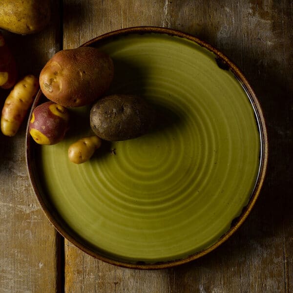 WALLED PLATE 21CM
