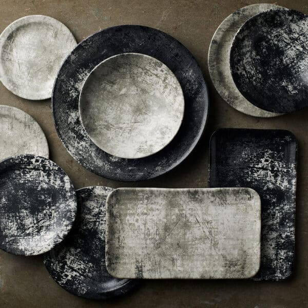 ORGANIC OBLONG PLATTER 27 X 16CM