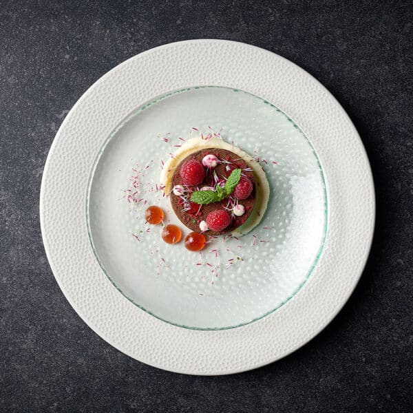 RIMMED PLATE 30.5CM