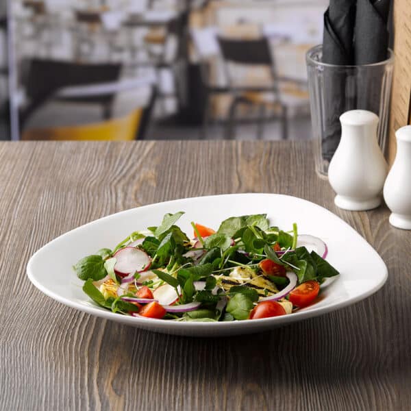 TRIANGLE SHALLOW BOWL 27.2 X 26.7CM