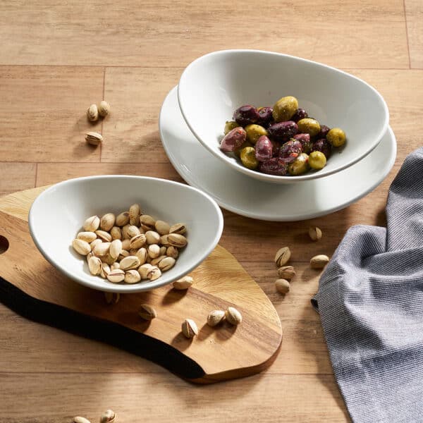 OVAL BOWL 21 X 17CM