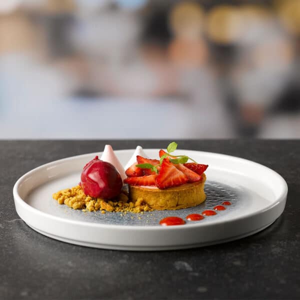 WALLED PLATE 21CM