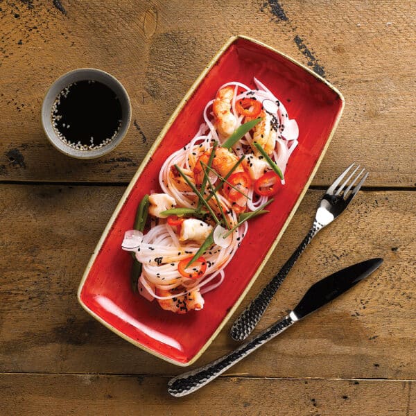 OBLONG PLATTER 29.5 X 14CM