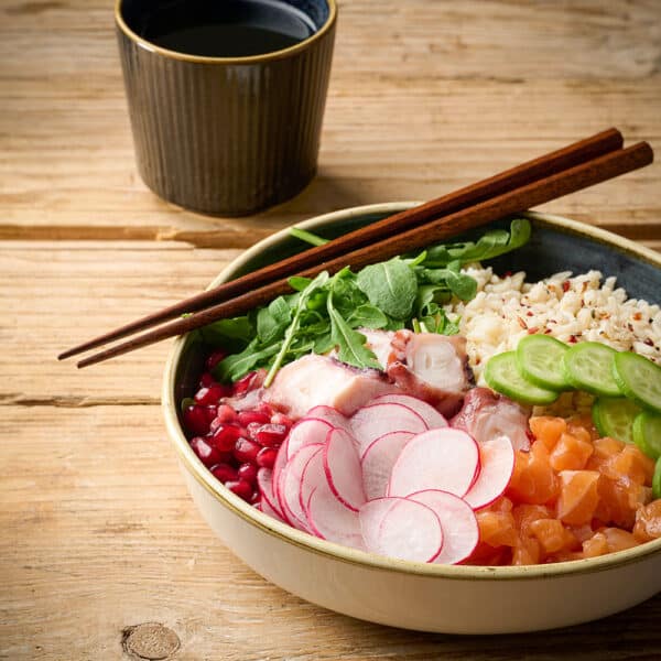 ORGANIC WALLED BOWL 23CM