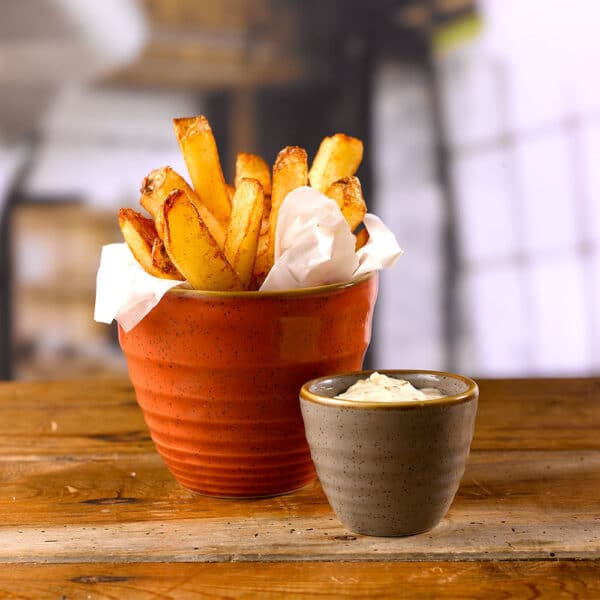 RIPPLE POMMES-FRITES-BEHÄLTER 8.3CM