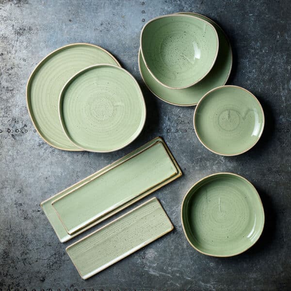 ORGANIC WALLED BOWL 23CM