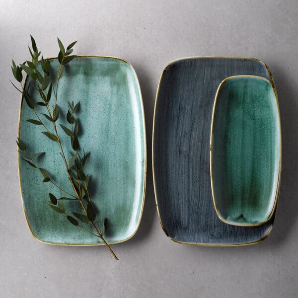 OBLONG PLATTER 34.4 X 23.4CM