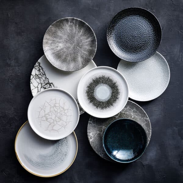 WALLED PLATE 21CM