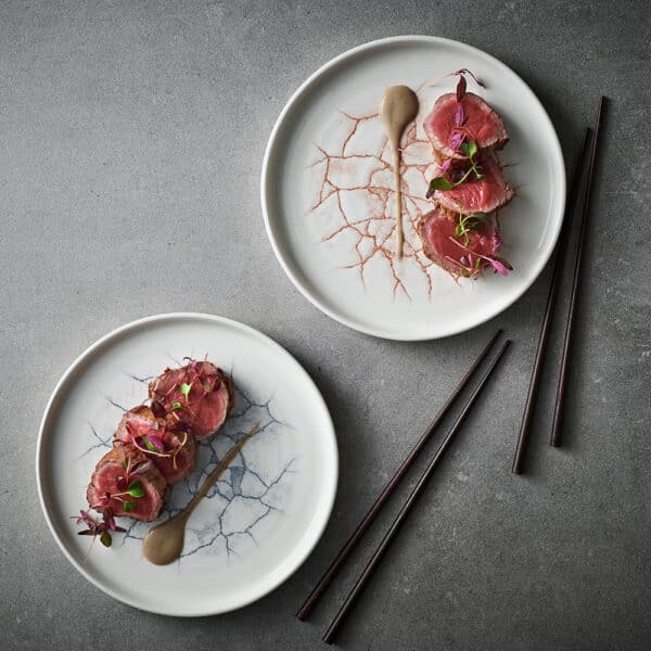 WALLED PLATE 21CM