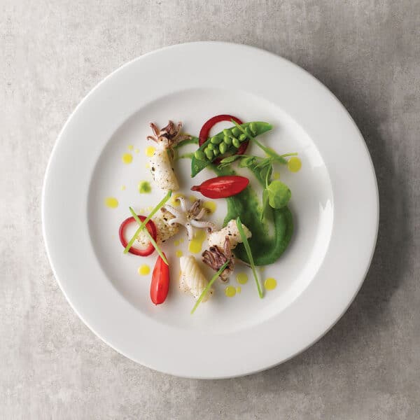 RIMMED PLATE 20.3CM