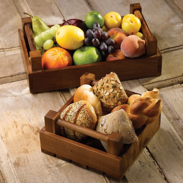 OBLONG CRATE 33 X 20 X 10CM