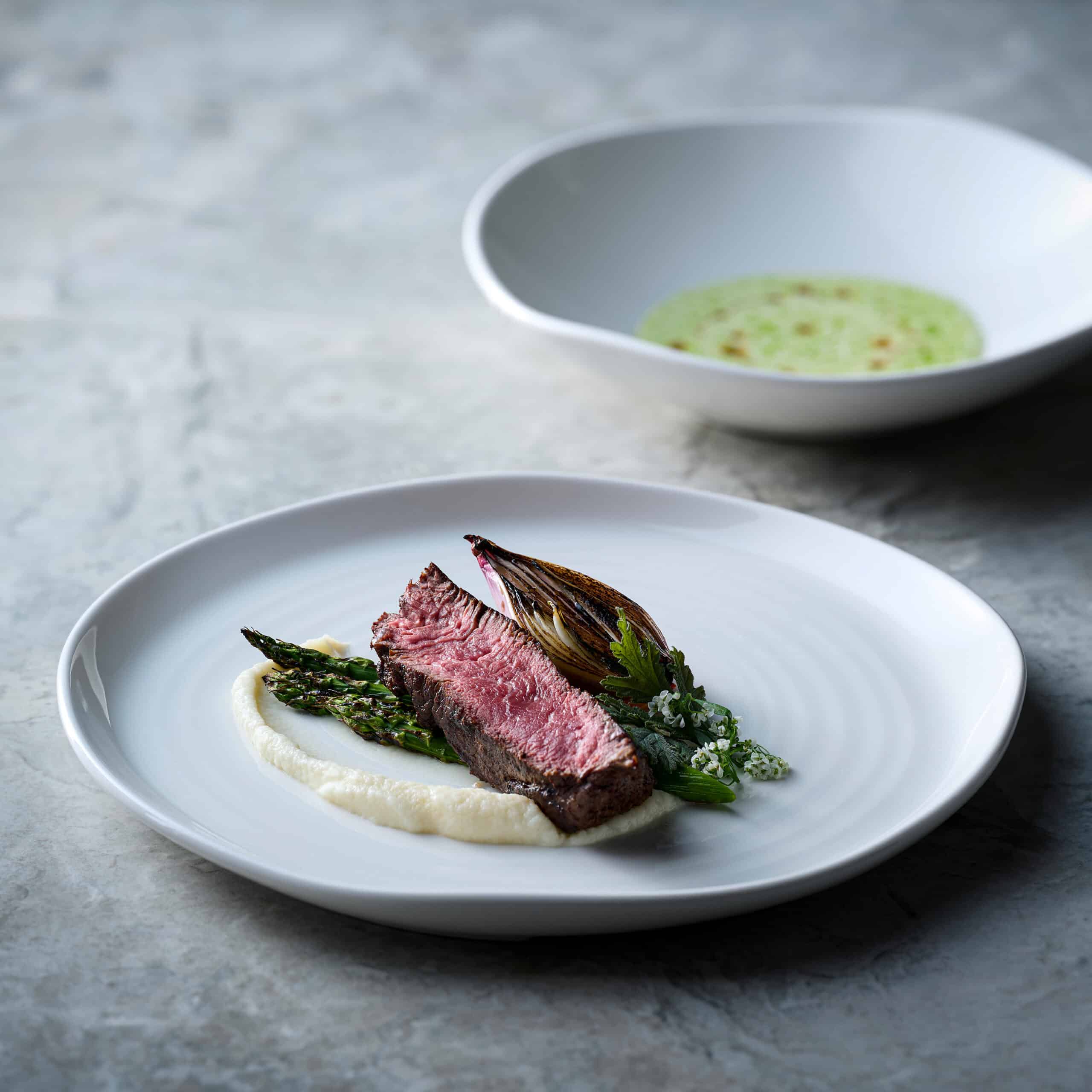 Churchill Tableware: Envisage White Rimmed Plate
