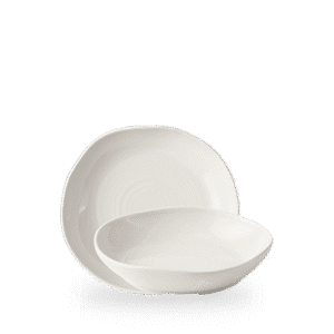 NATURAL ORGANISCHE FORM TIEFE SCHALE 21.5CM